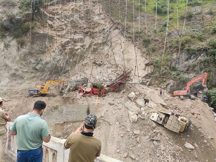 A small portion of the front side of the tunnel at Khoni nallah collapsed during an audit, they said, adding that a joint rescue operation was launched immediately by police and the Army. (Image Source: PTI)