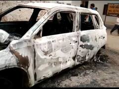 Korba News: सिक्योरिटी गार्ड की कार में बदमाशों ने लगाई आग, जलकर खाक, इन पर है आरोप