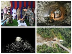 IN PICS | BRO Conducts Final Blast Of 'All-Weather' Nechiphu Tunnel In Arunachal