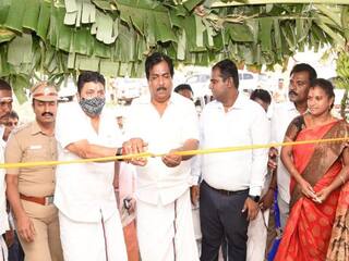 'வேறு எவரும் முதலமைச்சராக வர முடியாது அளவிற்கு முதல்வர் மு.க.ஸ்டாலினுக்கு மக்கள் ஆதரவளிக்கின்றனர்’ -  அமைச்சர் பி.மூர்த்தி !