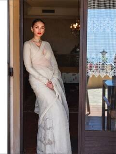 Cannes Film Festival 2022: રેડ કાર્પેટ પર વ્હાઈટ સાડીમાં અદિતીનો કિલ્લર અંદાજ