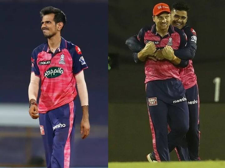 IPL 2022 Purple Cap most wickets IPL 2022 Orange Cap Most Runs Top Five Batters and Bowlers in IPL 2022 IPL 2022: पर्पल कैप की रेस में फिर आगे निकले चहल, ऑरेंज कैप पर बटलर का कब्जा बरकरार