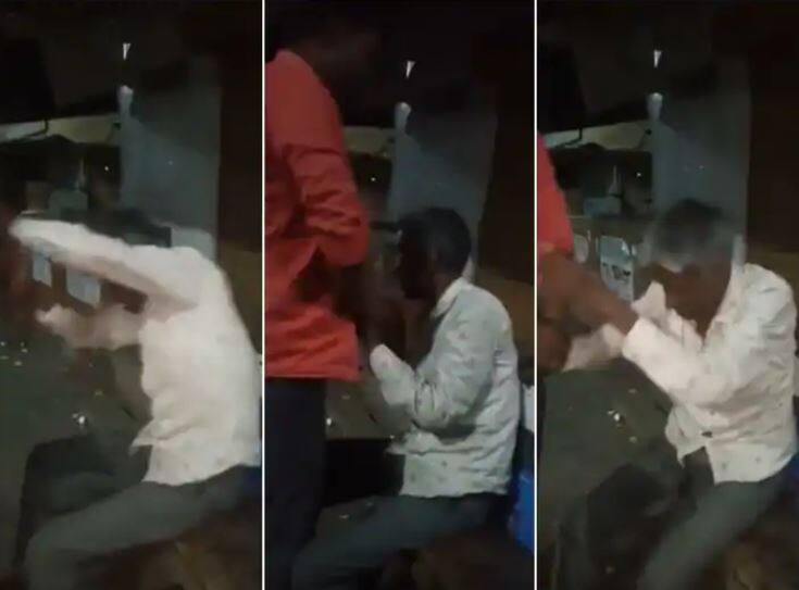 Neemuch man slapped  elderly so much died the next day viral video  મધ્યપ્રદેશમાં મોબ લિંચિંગ, તારુ નામ મોહમ્મદ છે, મુસ્લિમ હોવાની શંકાએ જૈન વૃદ્ધની માર મારી હત્યા