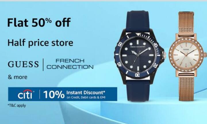 Women Fossil Watch On Amazon men’s Tommy Hilfiger Watch Best Brand Watch Guess Watch Under 5000 फटाफट खरीदें 50% के डिस्काउंट पर Fossil, Guess, French Connection और Tommy Hilfiger की वॉच