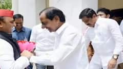 Delhi: Akhilesh Yadav और तेलंगाना सीएम KCR के बीच बैठक खत्म, इन मुद्दों पर हुई चर्चा