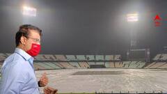 Eden Gardens : ঝড়ের তাণ্ডব ইডেনজুড়ে, প্লে-অফের প্রাক্কালে ছুটে এলেন মহারাজ