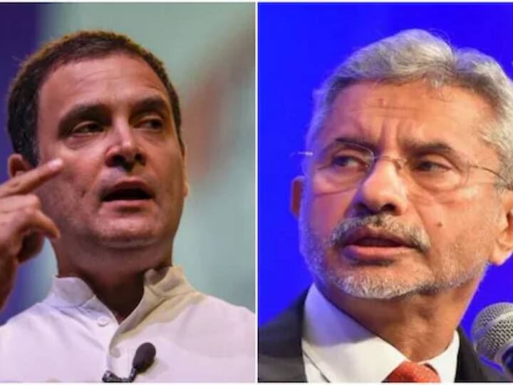 ‘It is confidence, not arrogance’: S Jaishankar hits back at Rahul Gandhi for criticising MEA officials for disagreeing with Europeans Rahul Vs S Jaishankar :  అది అహంకారం కాదు ఆత్మవిశ్వాసం - రాహుల్‌గాంధీకి విదేశాంగ మంత్రి జైశంకర్ స్ట్రాంగ్ కౌంటర్ !