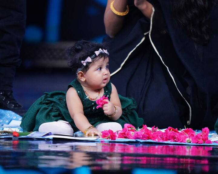 తొలిసారి స్క్రీన్ పై కనిపించి ప్రేక్షకులను అలరించింది -Image Credit:Chathra Rai/Instagram