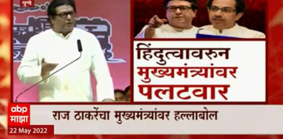 Raj Thackeray Rally : आमचं खरं हिंदुत्व, यांचं खोटं हिंदुत्व. वॉशिंग पावडर विकताय का तुम्ही?