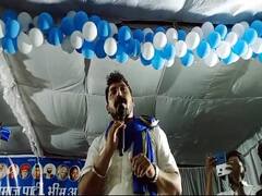 Shajapur News: शाजापुर में बोले चंद्रशेखर आजाद- 'लोगों को हिंदू-मुस्लिम में उलझा रही है सरकार'