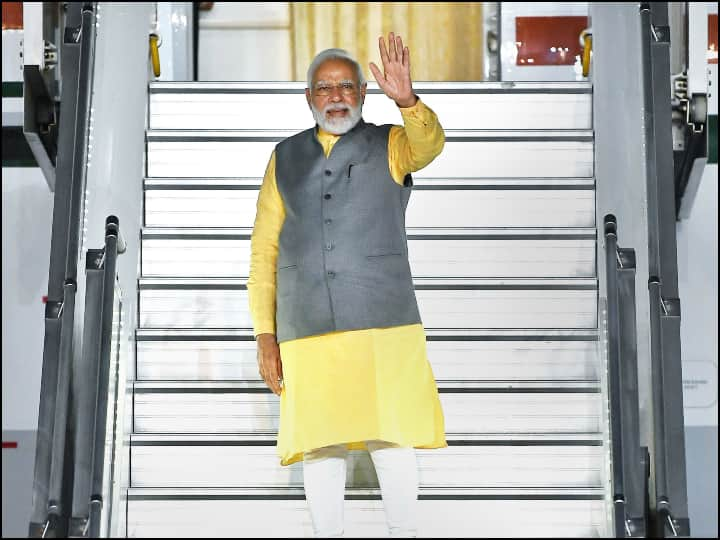 pm narendra modi leaves for japan for quad summit and other programmes  PM Modi Leaves For Japan: ક્વાડ સમ્મેલનમાં સામેલ થવા જાપાન જવા રવાના થયા PM મોદી