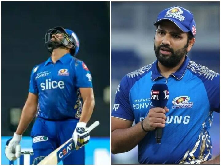 Mumbai Indians captain Rohit Sharma could not score a single half century in IPL 2022 IPL 2022: पूरे सीजन नहीं चला रोहित शर्मा का बल्ला, हिटमैन के नाम हो गया बेहद शर्मनाक रिकॉर्ड