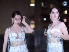 Urfi Javed : अभिनेत्री उर्फी जावेदने केली हद्द पार; घातला काचेपासून बनलेला ड्रेस!