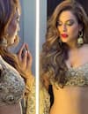 ગોલ્ડન  લહેંગામાં નિયા શર્માએ બતાવ્યું ફિગર, જુઓ તસવીરો