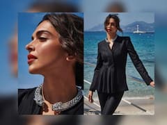 Deepika Padukone : 18 कॅरेट व्हाईट गोल्ड अन् डायमंड; दीपिकाच्या नेकलेसची किंमत ऐकून व्हाल अवाक्