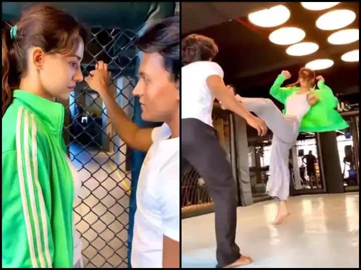 Video: Disha Patani was harassed by two gym boys, the actress taught such a lesson Video: GYM ਦੇ ਦੋ ਮੁੰਡਿਆਂ ਨੇ ਦਿਸ਼ਾ ਪਟਾਨੀ ਨੂੰ ਕੀਤਾ ਪਰੇਸ਼ਾਨ, ਅਦਾਕਾਰਾ ਨੇ ਇੰਝ ਸਿਖਾਇਆ ਸਬਕ