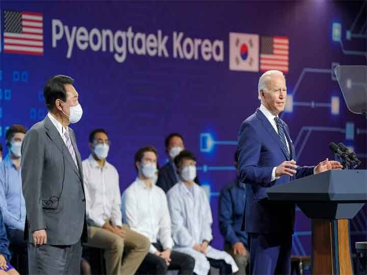 Joe Biden says on North Korea's weapons testing program we are ready to do whatever Biden's Asia Tour: उत्तर कोरिया के हथियार परीक्षण प्रोग्राम पर बोले बाइडेन - वो कुछ भी करें हम तैयार