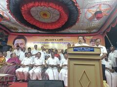 ''நெஞ்சுக்கு நீதி பாருங்க''.. திமுக சாதனைக் கூட்ட மேடையில் படபடவென பேசிய அமைச்சர் பொன்முடி!