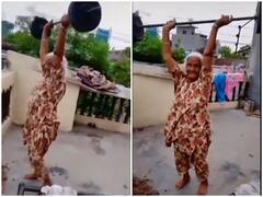 Watch: पोते ने दिया फिटनेस चैलेंज तो दादी ने उड़ा दिए सभी के होश, वीडियो वायरल