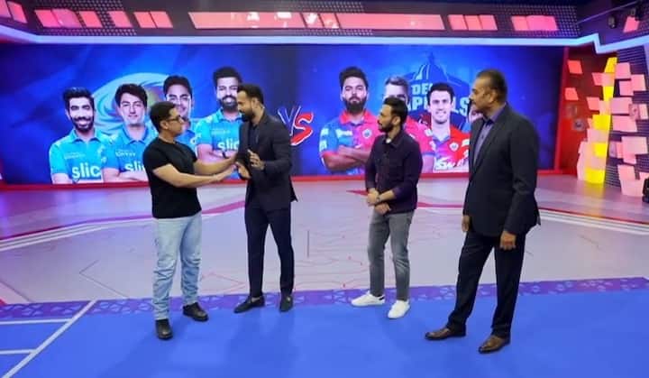 इस दौरान आमिर खान, हरभजन सिंह और इरफ़ान पठान ने क्रिकेट को लेकर बात की. (फोटो क्रेडिट: हरभजन सिंह)