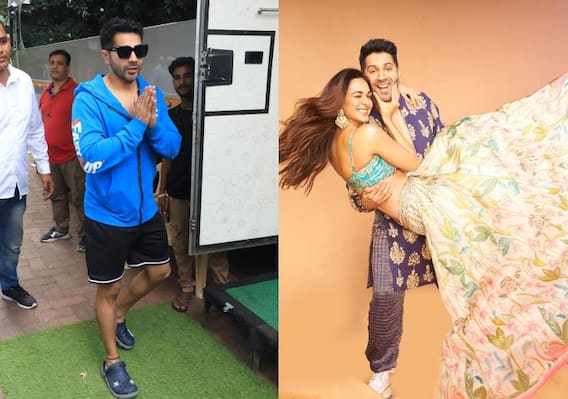 Photos: जुग जुग जियो के सेट पर स्पॉट हुए Varun Dhawan, नए सॉन्ग के शूट के लिए पहुंचे एक्टर Photos: जुग जुग जियो के सेट पर स्पॉट हुए Varun Dhawan, नए सॉन्ग के शूट के लिए पहुंचे एक्टर