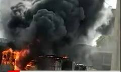 જૂનાગઢમાં ફાસ્ટફૂડની લારીમાં લાગી ભીષણ આગ, જુઓ દ્રશ્યો