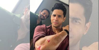 Rohit Shetty shares glimpse of his indian police force action sequence shooting with Sidharth Malhotra Behind The Scenes: কাচ ভাঙছে, সিঁড়ি দিয়ে মানুষ গড়িয়ে যাচ্ছে, অবলীলায় চলছে সিদ্ধার্থ-রোহিতের শ্যুটিং