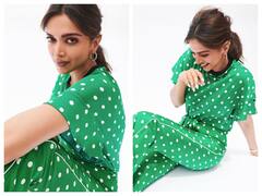 Cannes 2022: ग्रीन पोल्का डॉट ड्रेस में Deepika Padukone ने ढाया कहर, कातिलाना स्माइल चुरा लेंगी आपका भी चैन!