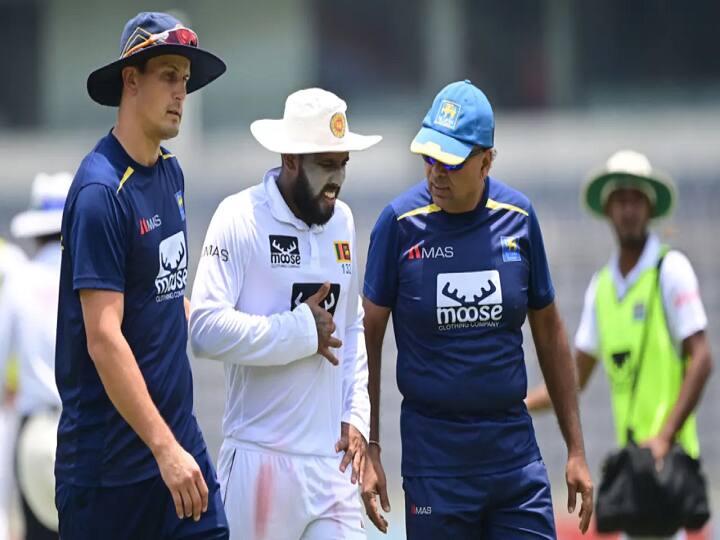 Sri Lanka Kusal Mendis Hospitalized after leaving field with Chest Pain BAN vs SL Match Video Kusal Mendis : ஆடுகளத்தில் ஏற்பட்ட நெஞ்சு வலி... இலங்கை வீரருக்கு மைதானத்தில் சிகிச்சை.. நடந்தது என்ன?