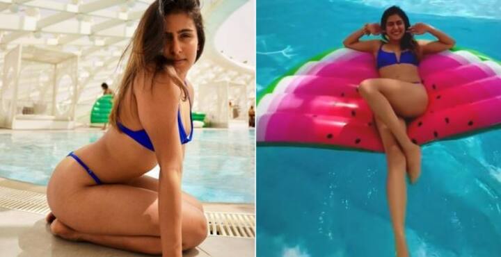 લોકપ્રિય કન્નડ અભિનેત્રી સંમયુક્તા હેગડે હાલમાં દુબઈમાં વેકેશન કરી રહી છે. એક્ટ્રેસે પોતાના ઈન્સ્ટાગ્રામ પર બિકીની તસવીરો શેર કરી છે જે વાયરલ થઈ રહી છે.