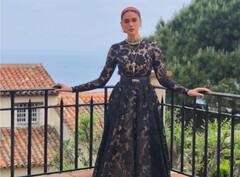 In Pics: कान्स की नगरी में खूब जलवे बिखेर रही हैं अदिति राव हैदरी, अब काले लिबास में लगीं कयामत