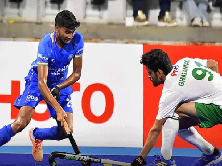 India Vs Pakistan, Asia Cup Hockey 2022: Pakistan hold India to dramatic 1-1 draw with late equaliser, know details IND vs PAK: கடைசி நிமிடத்தில் கோல் அடித்து இந்தியாவிற்கு எதிரான போட்டியை டிரா செய்தது பாகிஸ்தான் !