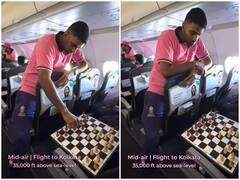 IPL 2022 Qualifier-1: फ्लाइट में शतरंज खेलते नजर आए राजस्थान रॉयल्स के खिलाड़ी, सामने आया ये वीडियो