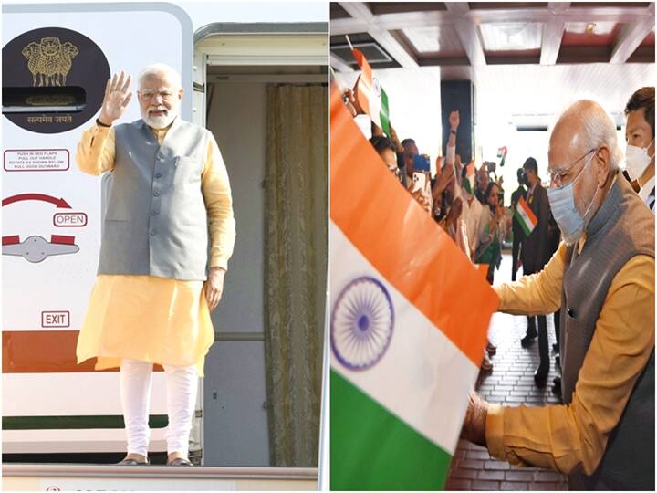 Quad Summit: PM Modi Arrives In Tokyo, To Meet Japanese Business Leaders Ahead Of Bilateral Talks With Joe Biden Quad Summit: PM Modi Arrives In Tokyo, To Meet Japanese Business Leaders Today