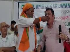 MLA Zameer Ahmed Khan Eats Chewed Food: స్టేజ్ పైనే ఎమ్మెల్యే చేసిన చర్యకు అందరూ షాక్ | ABP Desam