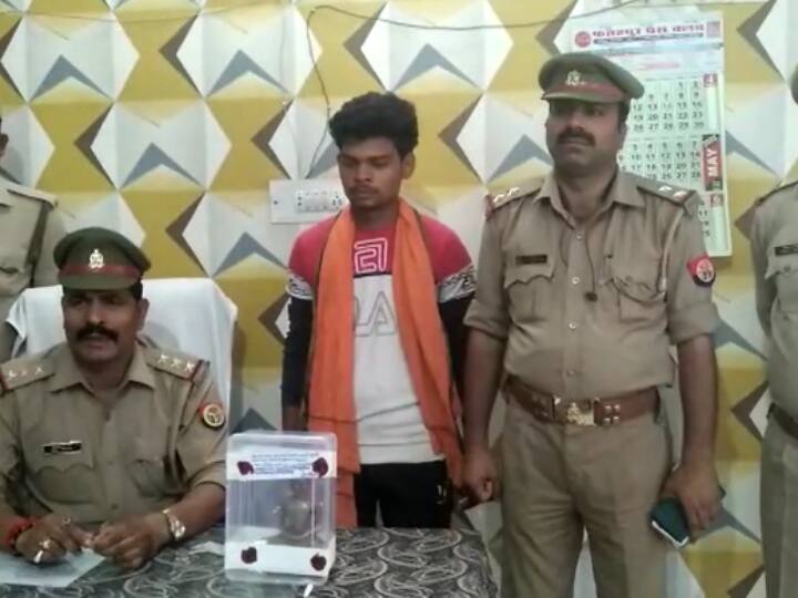 Fatehpur Bindki Kotwali Uttar Pradesh police arrested youth with idol worth Rs 3 crore 60 lakh ANN Fatehpur: फतेहपुर में 3 करोड़ 60 लाख रुपये की अष्टधातु की मूर्ति बेचने निकला था शातिर चोर, पुलिस ने ऐसे किया गिरफ्तार