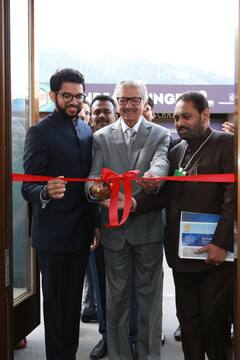 Photo : दावोसमध्ये महाराष्ट्राच्या पॅव्हेलियनचे उद्घाटन