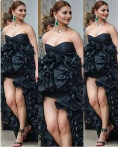 ਬਲੈਕ ਗਾਊਨ ਪਹਿਨ ਕੇ 'ਕਾਨਸ' ਦੇ ਰੈੱਡ ਕਾਰਪੇਟ 'ਤੇ ਉਤਰੀ ਉਰਵਸ਼ੀ ਰੌਤੇਲਾ, ਦੇਖਣ ਵਾਲੇ ਦੇਖਦੇ ਰਹਿ ਗਏ