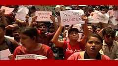 Online Examination: অনলাইন পরীক্ষার দাবিতে কলকাতা বিশ্ববিদ্যালয়ের সামনে বিক্ষোভ ।Bangla News