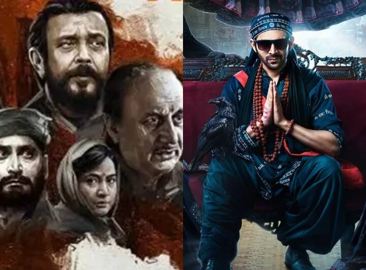 kartik aryan bhool bhulaiya 2  box office collection day 4 fails to beat the kashmir files monday collection Box Office: 'द कश्मीर फाइल्स' से पीछे रह गई कार्तिक की 'भूल भुलैया 2', दमदार कमाई के बाद भी पिछड़ी