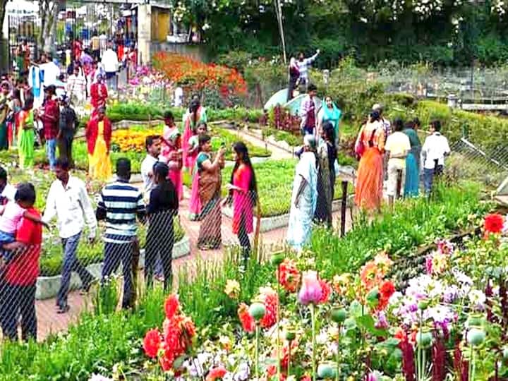 Dindigul: The 59th Flower Show started at the tourist destination of Kodaikanal. Kodaikanal : கொடைக்கானலில் தொடங்கியது 59-வது மலர் கண்காட்சி விழா..