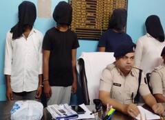 Samastipur News: रंगदारी मामले में की गई गोलीबारी में शामिल 4 बदमाश हथियार के साथ गिरफ्तार, घटना में प्रयुक्त बाइक भी बरामद