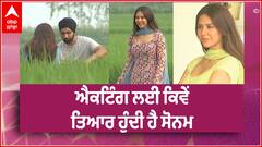 Sonam Bajwa Interview | Sher Bagga Shooting | Behind the scenes | Ammy virk