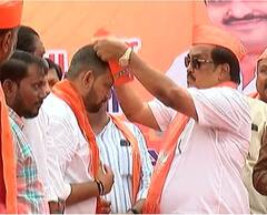 કોંગ્રેસના પૂર્વ ધારાસભ્યના પુત્ર હજારો કાર્યકરો સાથે ભાજપમાં જોડાયા