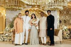 Nikki Galrani Aadhi Reception: களைகட்டிய நிக்கி ஆதி திருமண வரவேற்பு விழா.. இளையராஜா, ஐஸ்வர்யா, ஜீவா பங்கேற்பு.. போட்டோஸ்..!