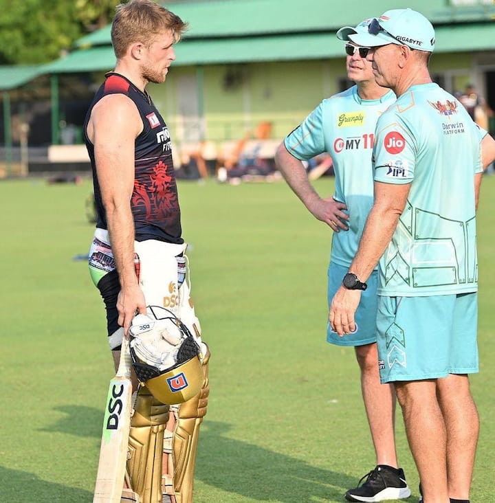 IPL 15 का एलिमिनेटर मैच लखनऊ सुपर जायंट्स और रॉयल चैलेंजर्स बैंगलोर के बीच खेला जाएगा. (फोटो क्रेडिट:RCB/instagram)