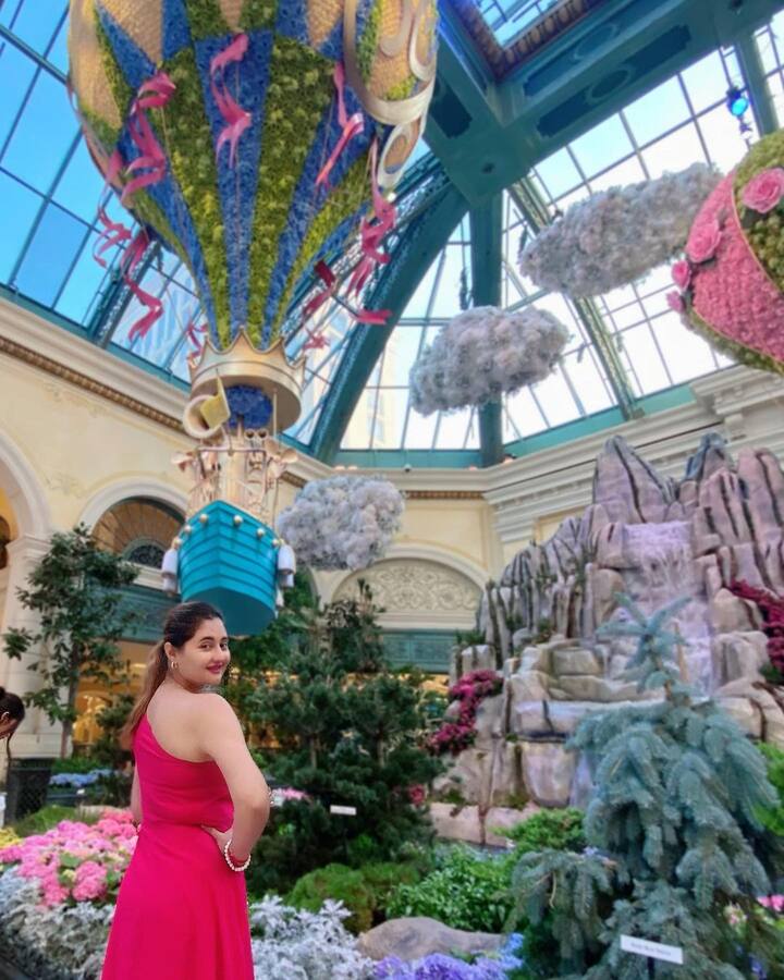 जेव्हापासून ही अभिनेत्री 'बिग बॉस 13' चा भाग बनली आहे, तेव्हापासून तिची फॅन फॉलोइंग खूप वाढली आहे.(photo:imrashamidesai/ig)