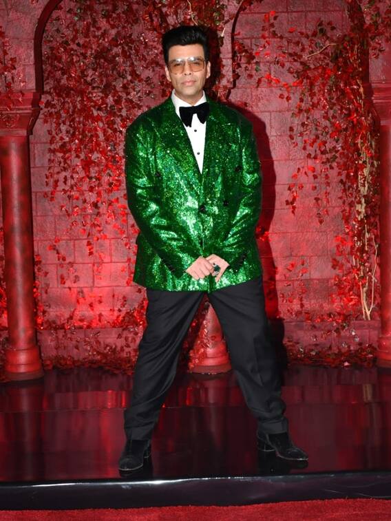 Karan Johar At 50th Birthday Bash At Yash Raj Studios. SEE PICS