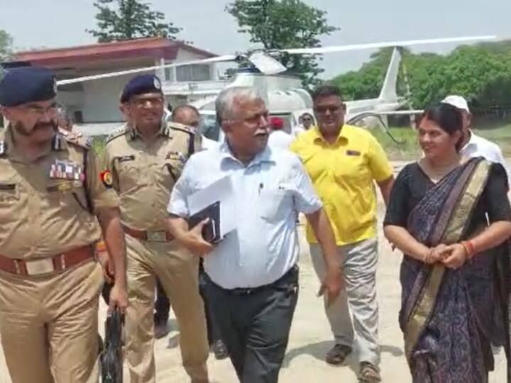 UP News Sant Kabir Nagar Security for President Ram Nath Kovind, officials cheak preparations ann UP News: संतकबीरनगर में राष्ट्रपति रामनाथ कोविंद के दौरे को लेकर सुरक्षा चाक चौबंद, अधिकारियों ने लिया तैयारियों का जायजा