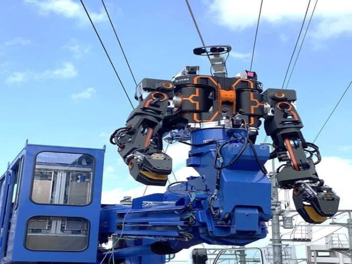 Japanese railway company to use a giant humanoid robot for fixing power lines Watch Video :  மின்சாரம் தாக்கி இனி உயிரிழப்புக் கூடாது.. சூப்பர் ரோபோவை உருவாக்கிய ஆராய்ச்சியாளர்கள்!